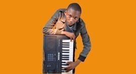 Eine Verbindung von traditionelle afrikanische Rhythmen mit modernem Jazz.